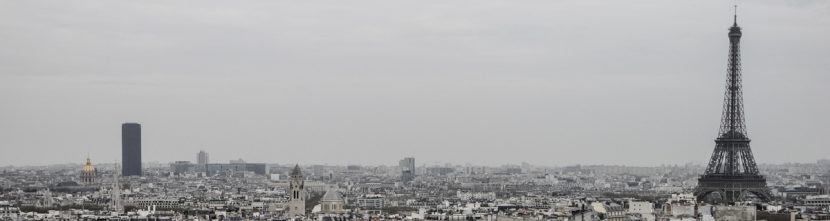 Paris Panorama mit Eifelturm