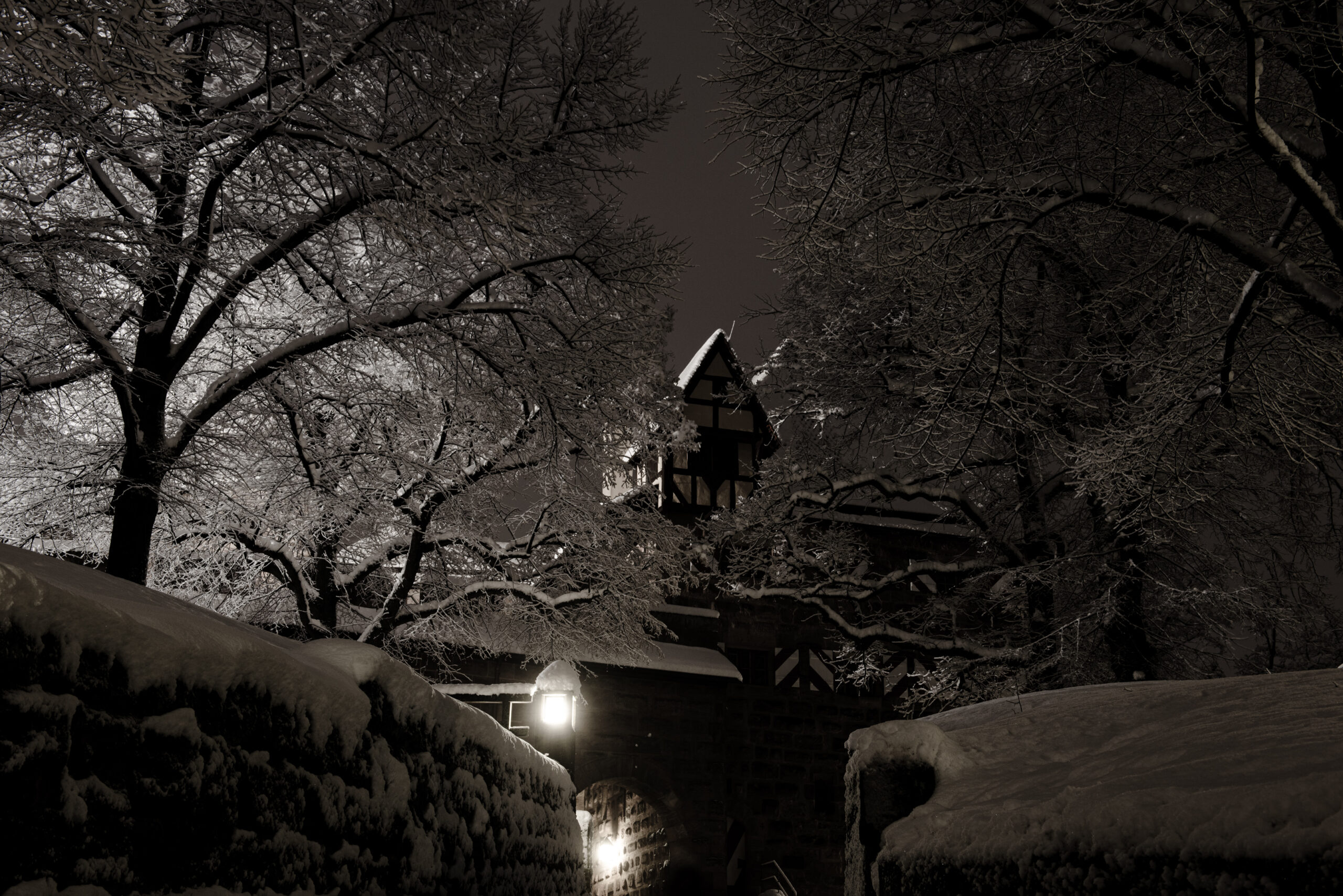 Kaiserburg Nürnberg Winter